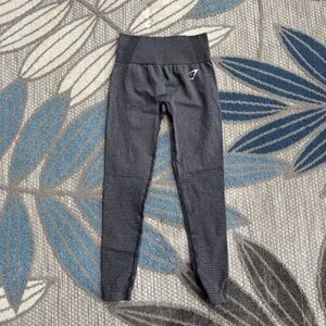 Gymshark Women’s Vital Seamless 2.0 Legging Charcoal Marl‎ Athletic Fit Sz Small